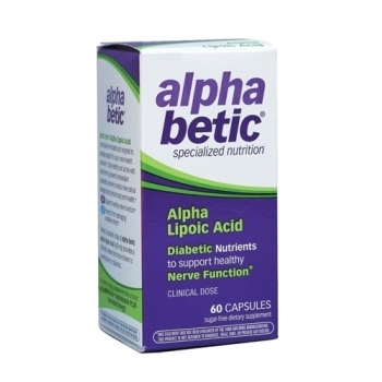 НЕЙЧЪРС УЕЙ Алфа Бетик Алфа-липоева киселина 200 мг.х 60 капс. цена