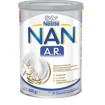 НЕСТЛЕ НАН Експерт про А.Р. Адаптирано мляко кърмачета  800гр цена