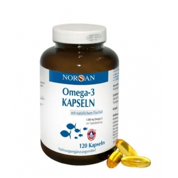 НОРСАН ОМЕГА-3 КАПСУЛИ Х120 цена