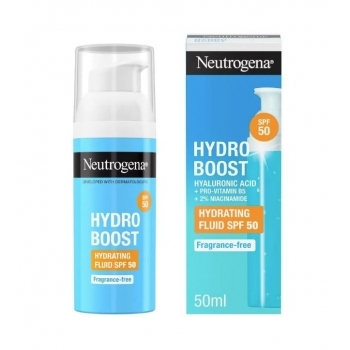 НЮТРОДЖИНА ХИДРО БУУСТ Хидратиращ флуид SPF50 50 мл. цена