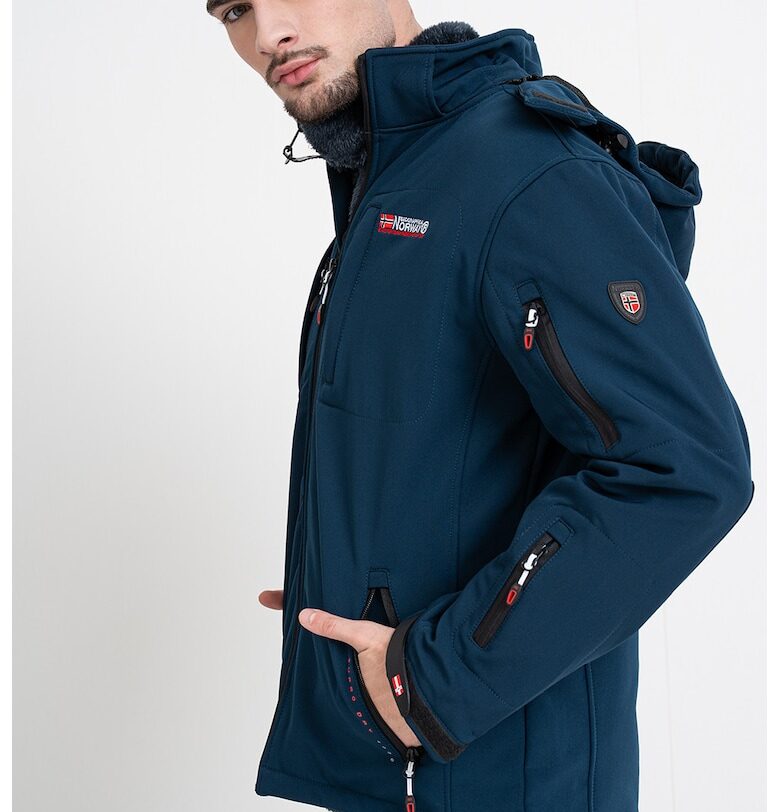 Неопреново яке Tunar с отделяща се качулка - Ултрамарин синьо Geographical Norway