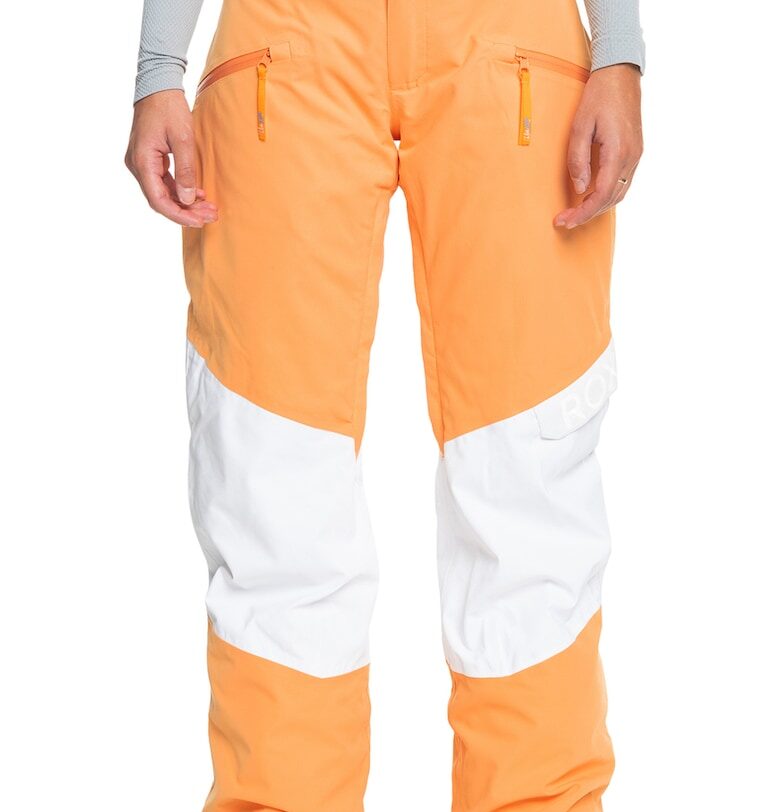 Непромокаем ски панталон Kim - Бял/Оранжев ROXY