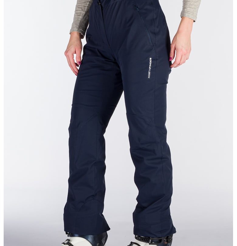 Непромокаем ски панталон с регулируема талия - Черен - - Ултрамарин синьо NORTHFINDER