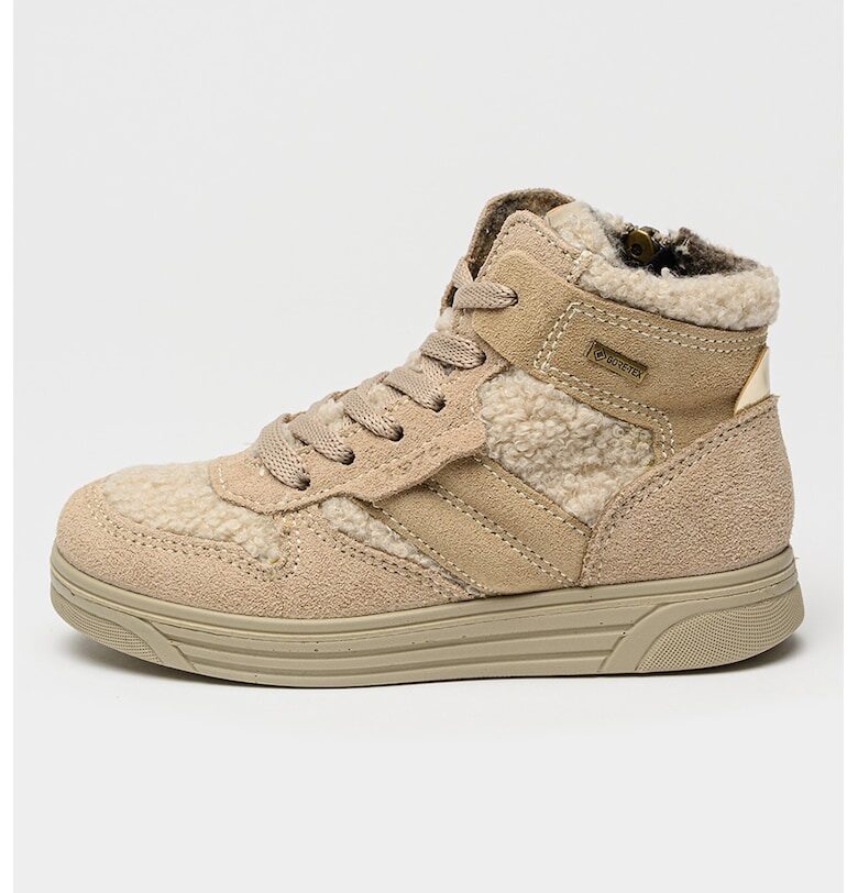 Непромокаеми боти с GORE-TEX и велур - Бежов/Светло бежово Primigi