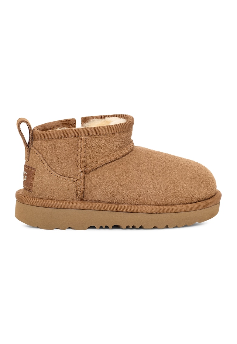 Непромокаеми велурени боти Classic Ultra Mini - Карамел UGG