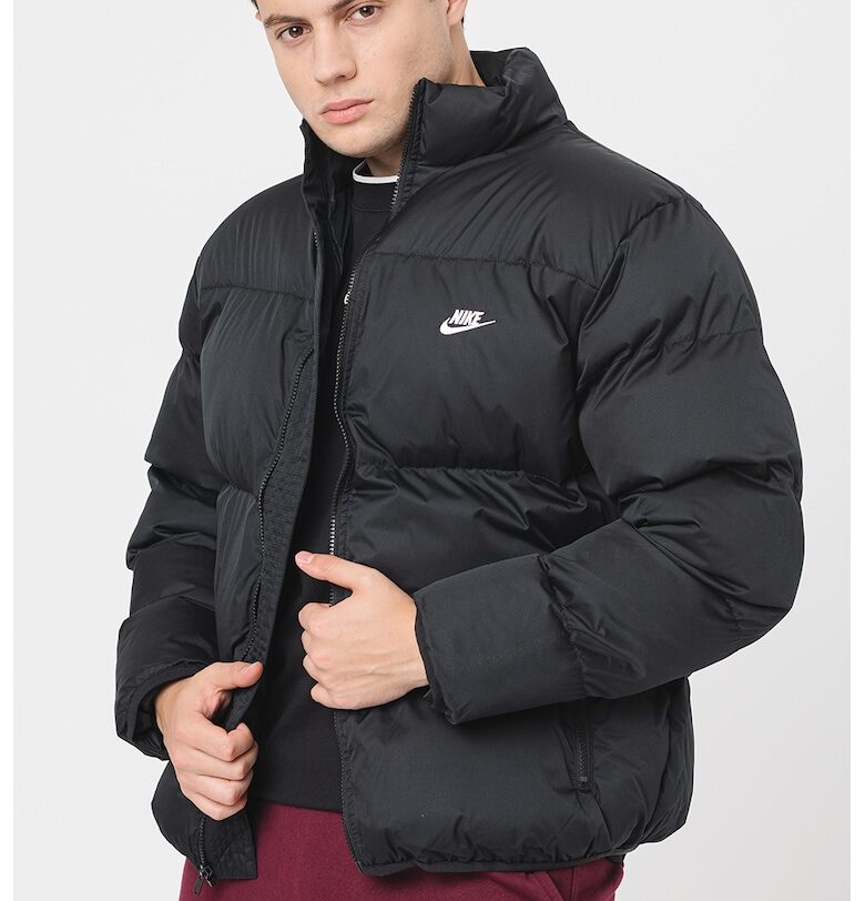 Непромокаемо подплатено зимно яке - Черен Nike