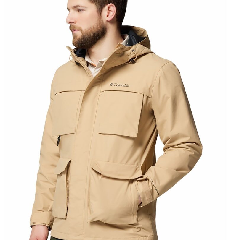 Непромокаемо яке Landroamer II с качулка - Бежов Columbia