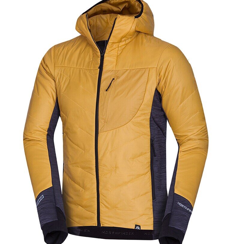 Непромокаемо яке за трекинг Otis - Светлокафяв/Тъмносин NORTHFINDER