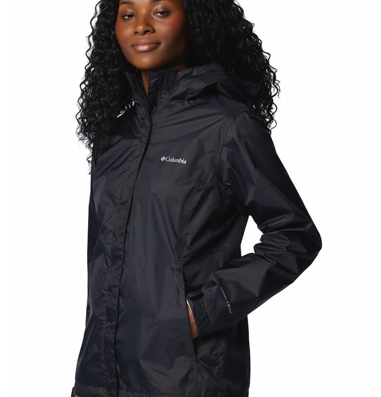 Непромокаемо яке за хайкинг Arcadia II - Избеляло черно Columbia