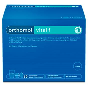 ОРТОМОЛ ВИТАЛ F Дневни дози х 30 цена