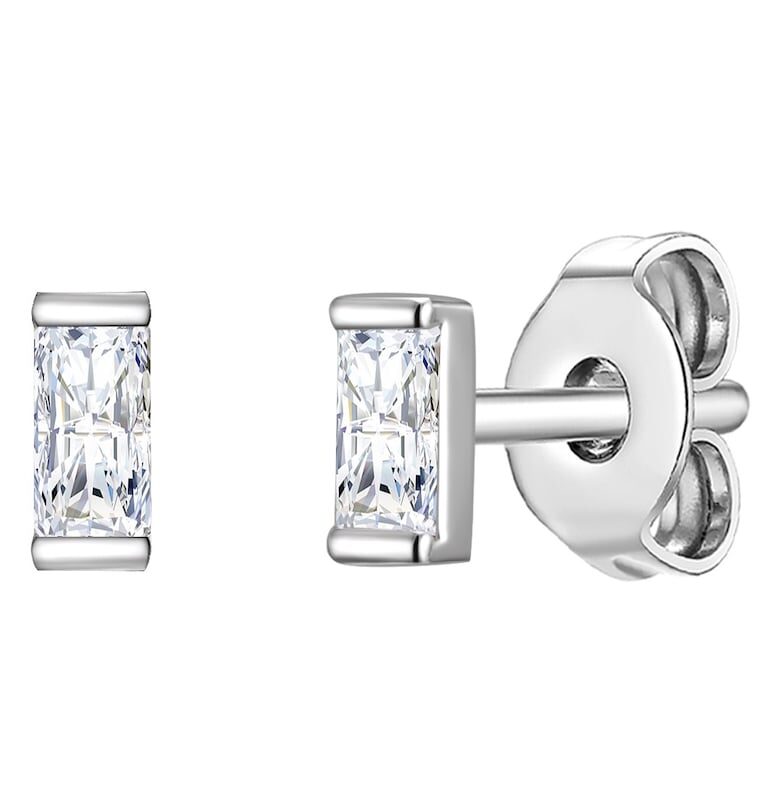 Обеци на винт с циркони Lulu  Jane