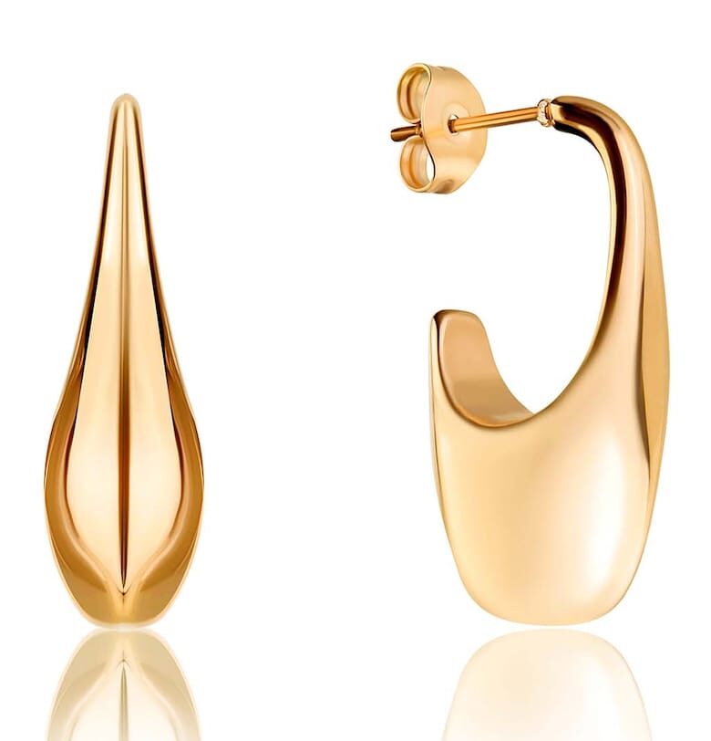 Обеци от неръждаема стомана Isabella Ford