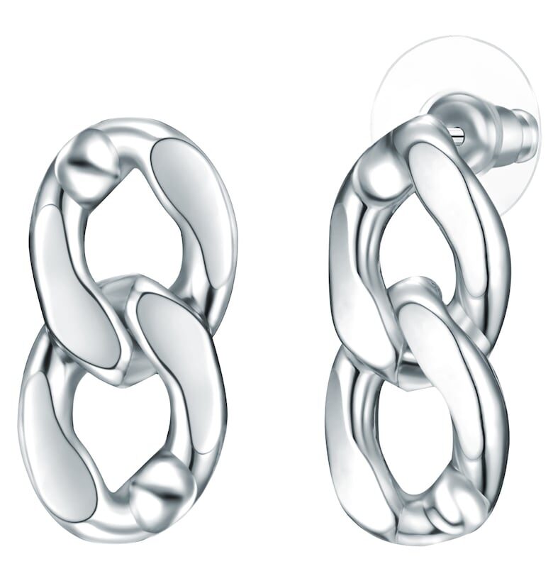 Обеци с усукан дизайн Lulu  Jane