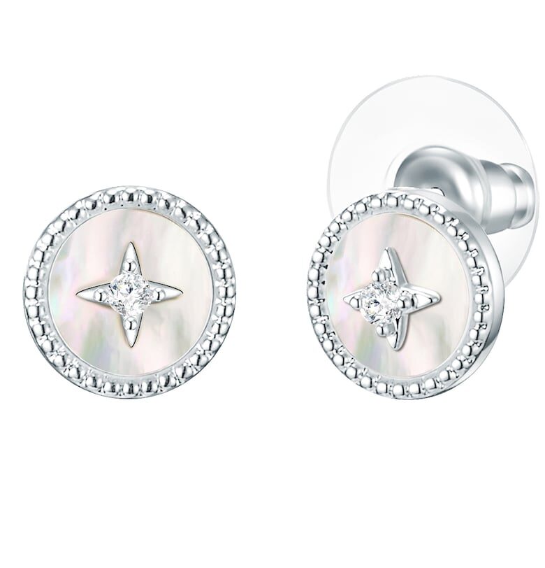 Обеци със седеф Lulu  Jane