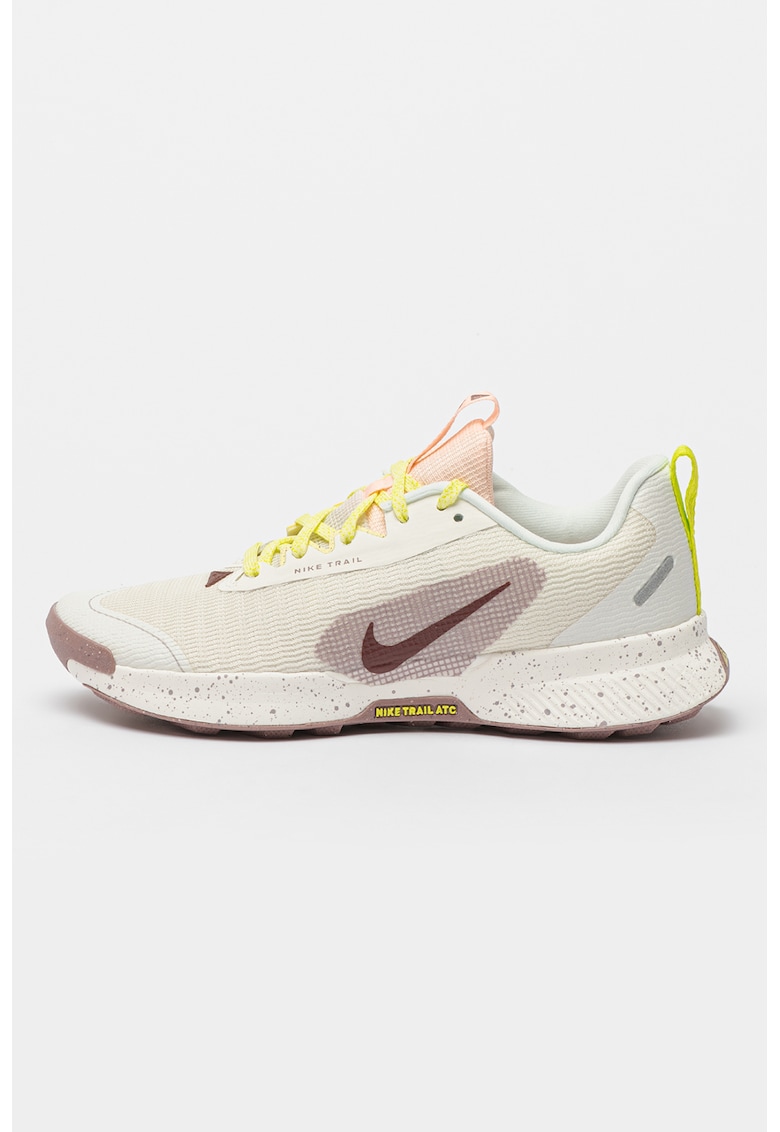 Обувки Juniper Trail 3 за бягане - Слонова кост/Бледовиолетов Nike