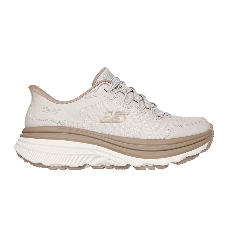 Обувки за бягане Zirrus Slip Ins с еко кожа - Бежов/Камел Skechers