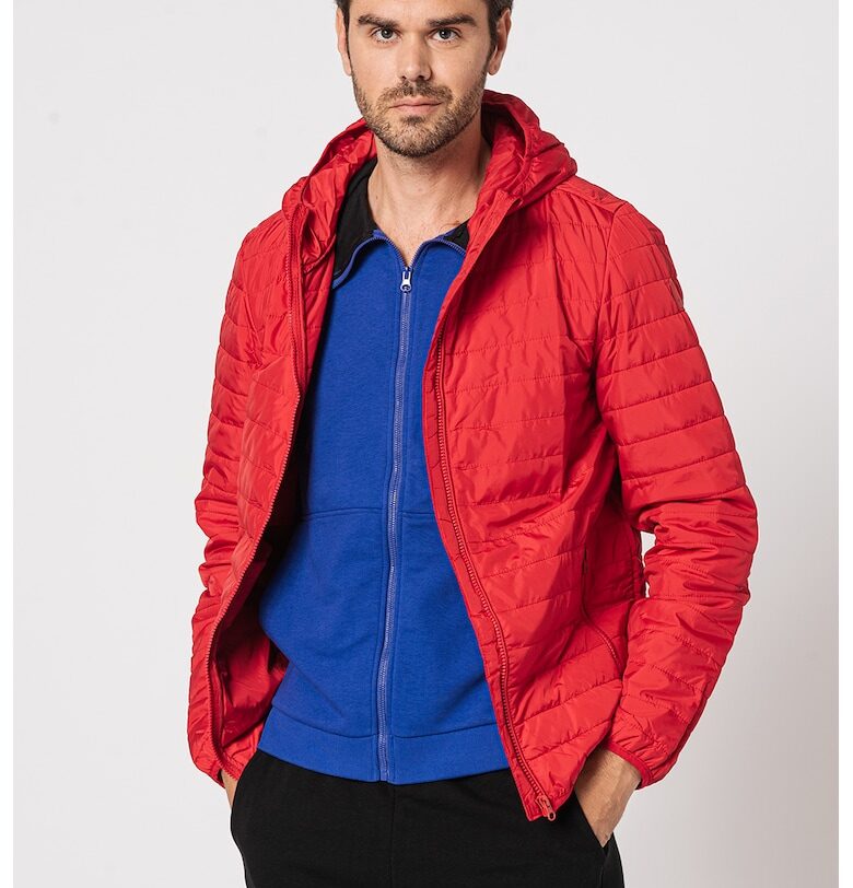 Олекотено подплатено яке Chromia - Червен Diadora