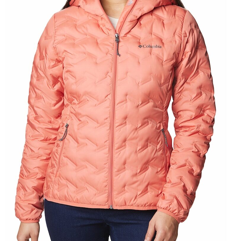 Олекотено пухено зимно яке Delta Ridge™ - Розова сьомга Columbia