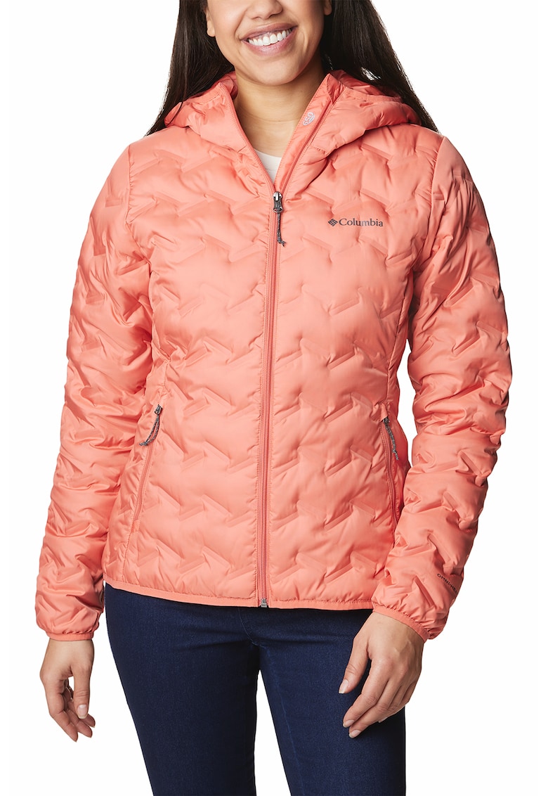 Олекотено пухено зимно яке Delta Ridge™ - Розова сьомга Columbia