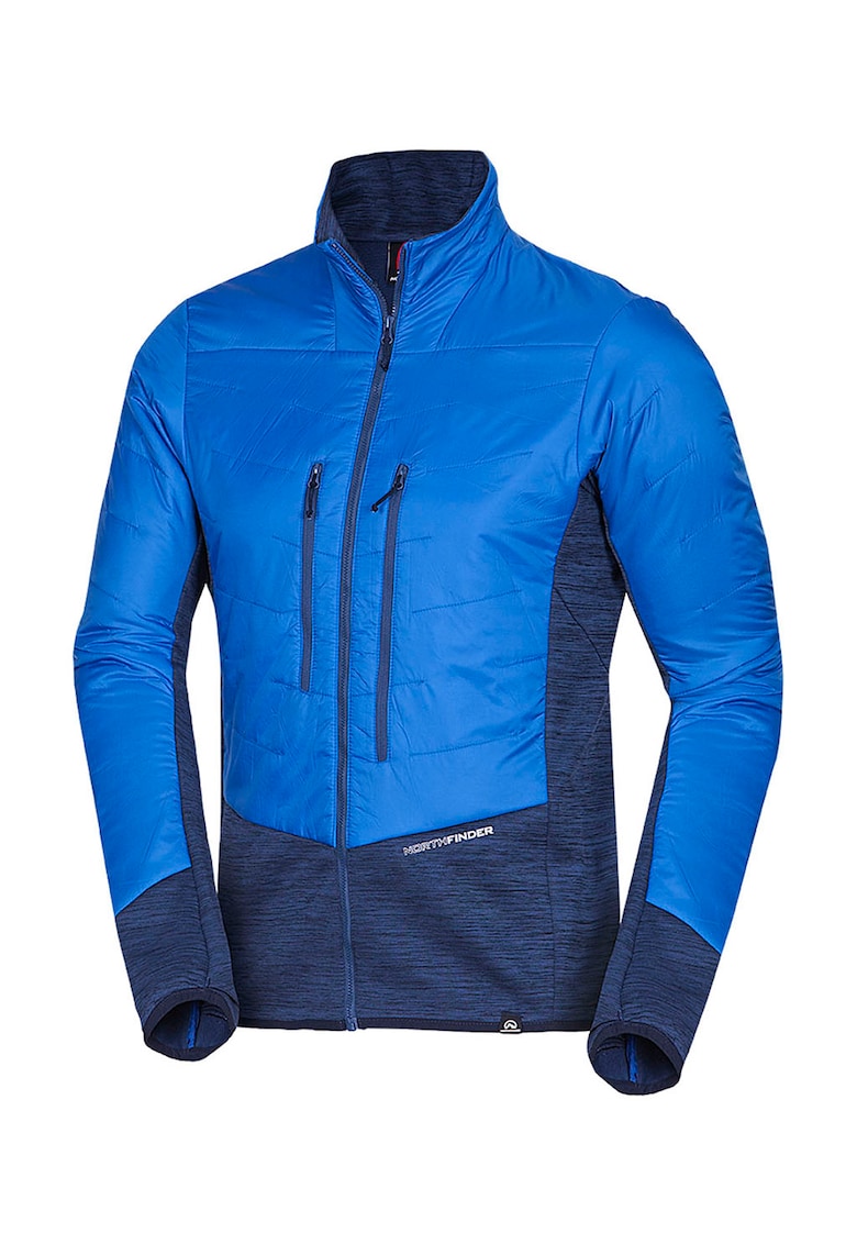 Олекотено яке Bear с джобове с цип - Светлосин/Тъмносин NORTHFINDER