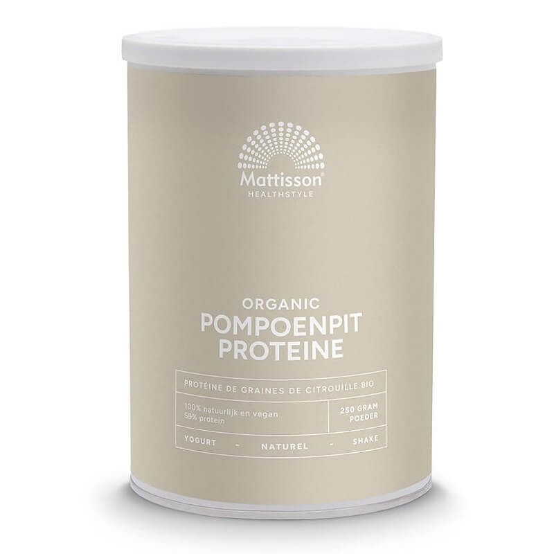 Органичен протеин от тиквени семки на прах 58%