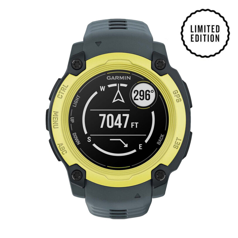 Оригинален Дамски Смарт часовник Garmin Instinct E MiP 40 мм Electric Lime/Twilight 010-02932-01