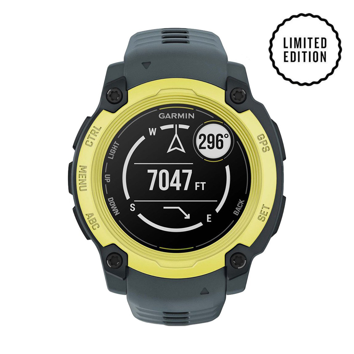 Оригинален Дамски Смарт часовник Garmin Instinct E MiP 40 мм Electric Lime/Twilight 010-02932-01