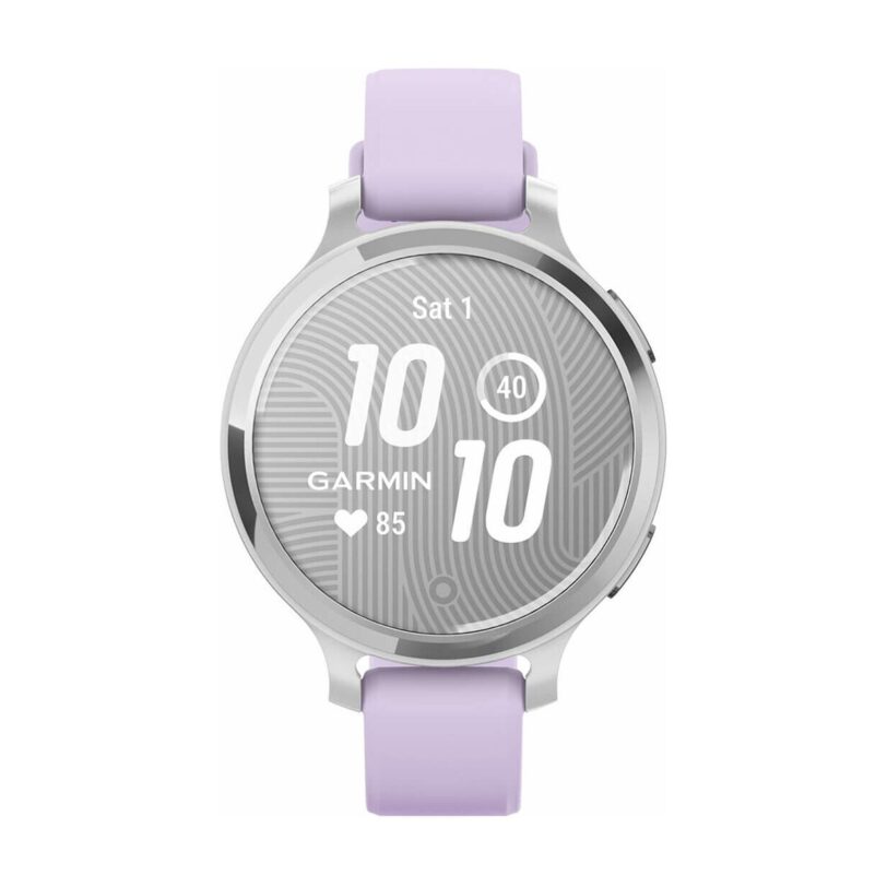 Оригинален Дамски Смарт часовник Garmin Lily 2 Active Silver/Purple Jasmine 010-02891-01