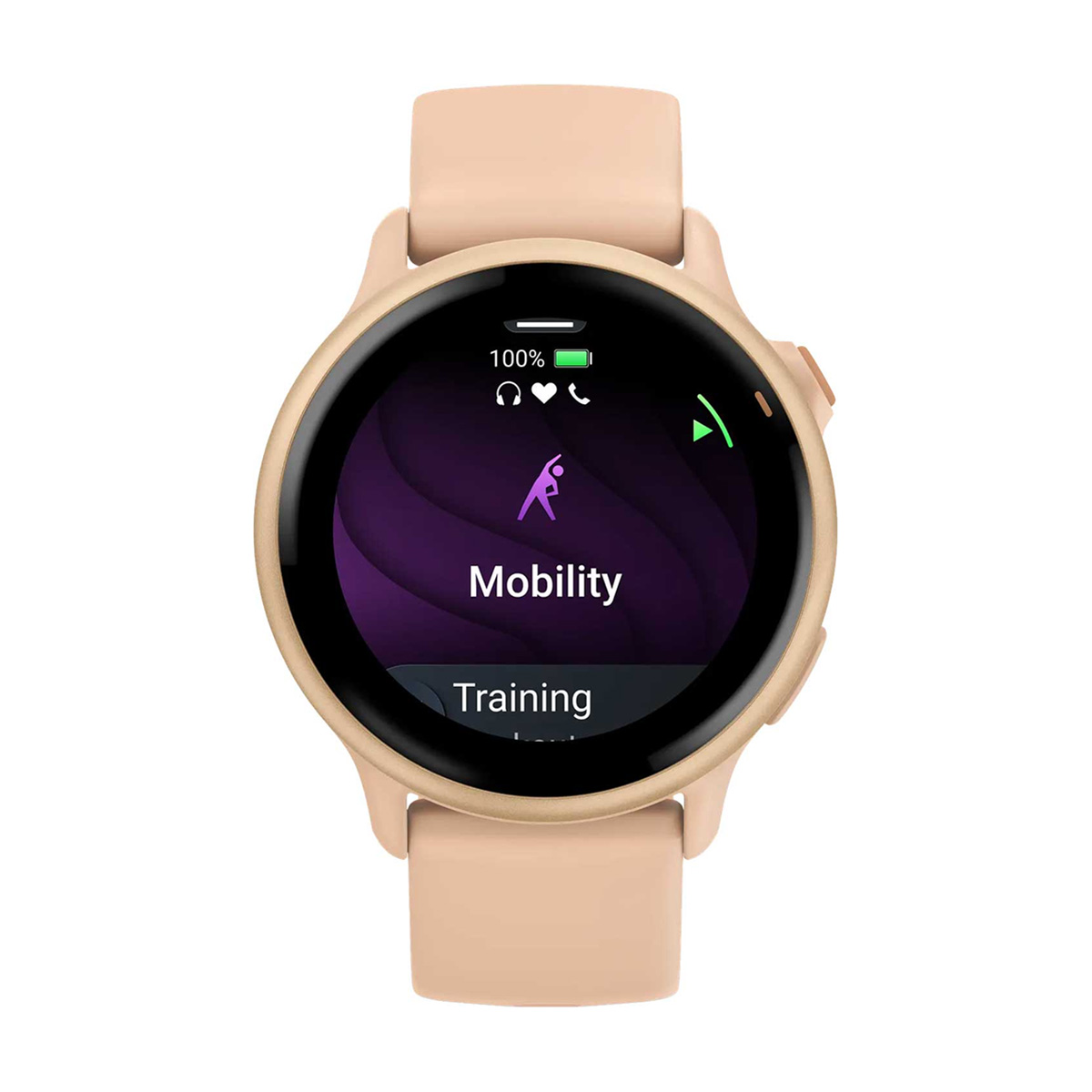Оригинален Дамски Смарт часовник Garmin Vivoactive 6 Amoled 42 мм Gorilla 3 Metallic Pink Dawn/Pink Dawn 010-02985-03