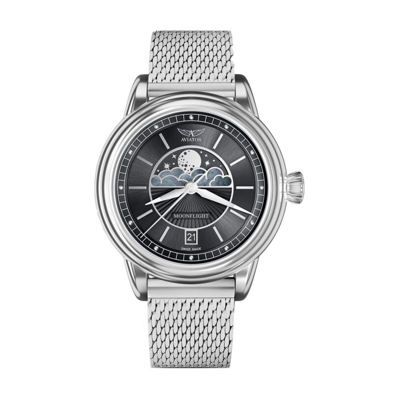 Оригинален Дамски Часовник Aviator Douglas MoonFlight V.1.33.0.252.5