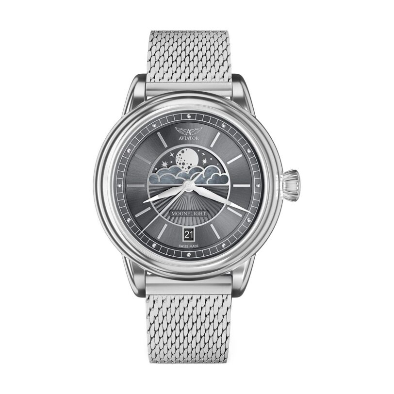 Оригинален Дамски Часовник Aviator Douglas MoonFlight V.1.33.0.254.5