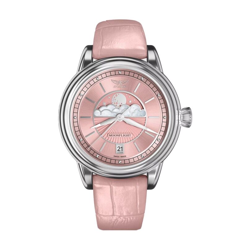 Оригинален Дамски Часовник Aviator Douglas MoonFlight V.1.33.0.257.4