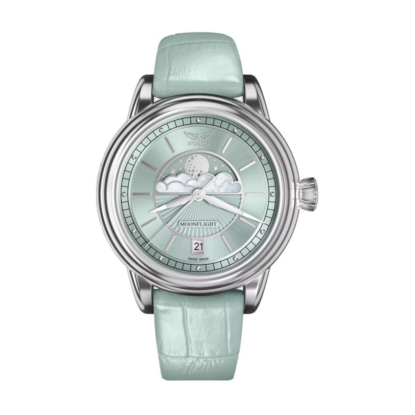 Оригинален Дамски Часовник Aviator Douglas MoonFlight V.1.33.0.261.4