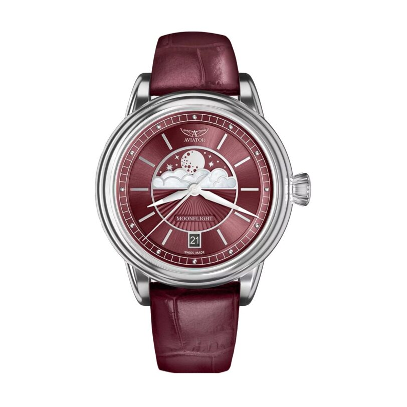 Оригинален Дамски Часовник Aviator Douglas MoonFlight V.1.33.0.264.4