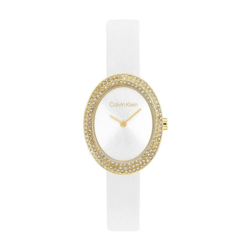 Оригинален Дамски Часовник Calvin Klein Twisted Bezel 25100146