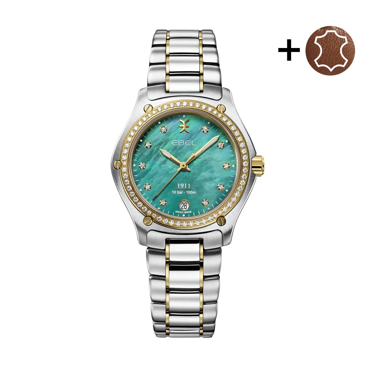 Оригинален Дамски Часовник Ebel 1911 1216663