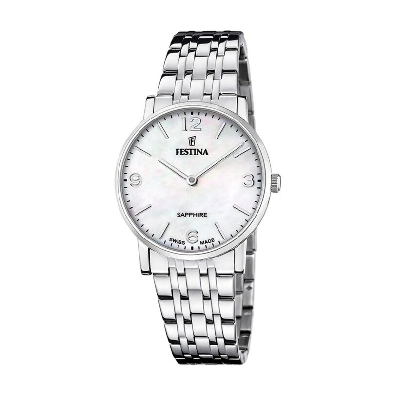 Оригинален Дамски Часовник Festina Swiss Made F20047/2