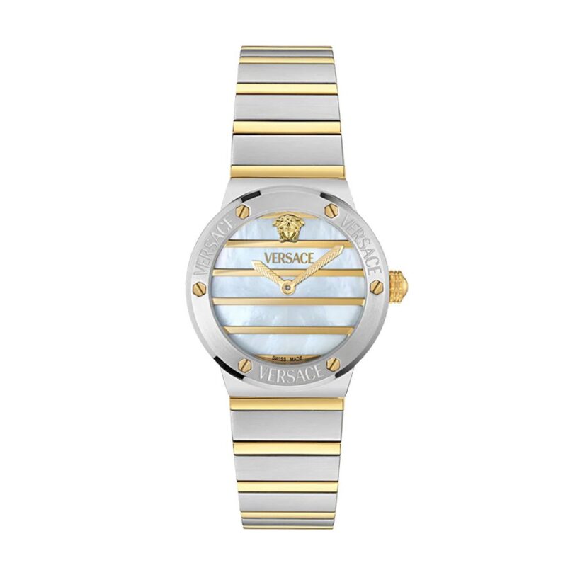 Оригинален Дамски Часовник Versace Greca Logo Pearl VE0S00325