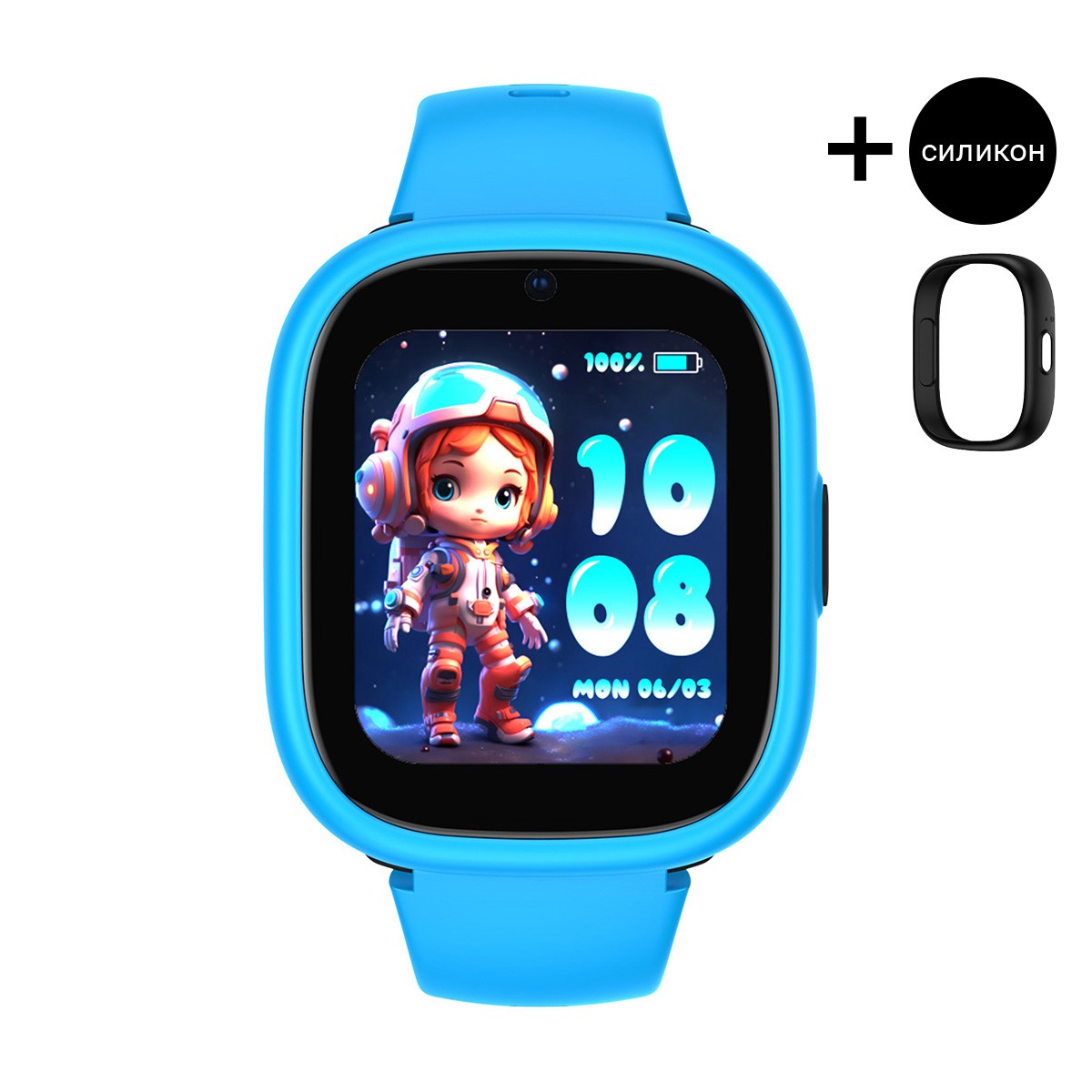 Оригинален Детски смарт часовник Xmart Blue/Black K3-B