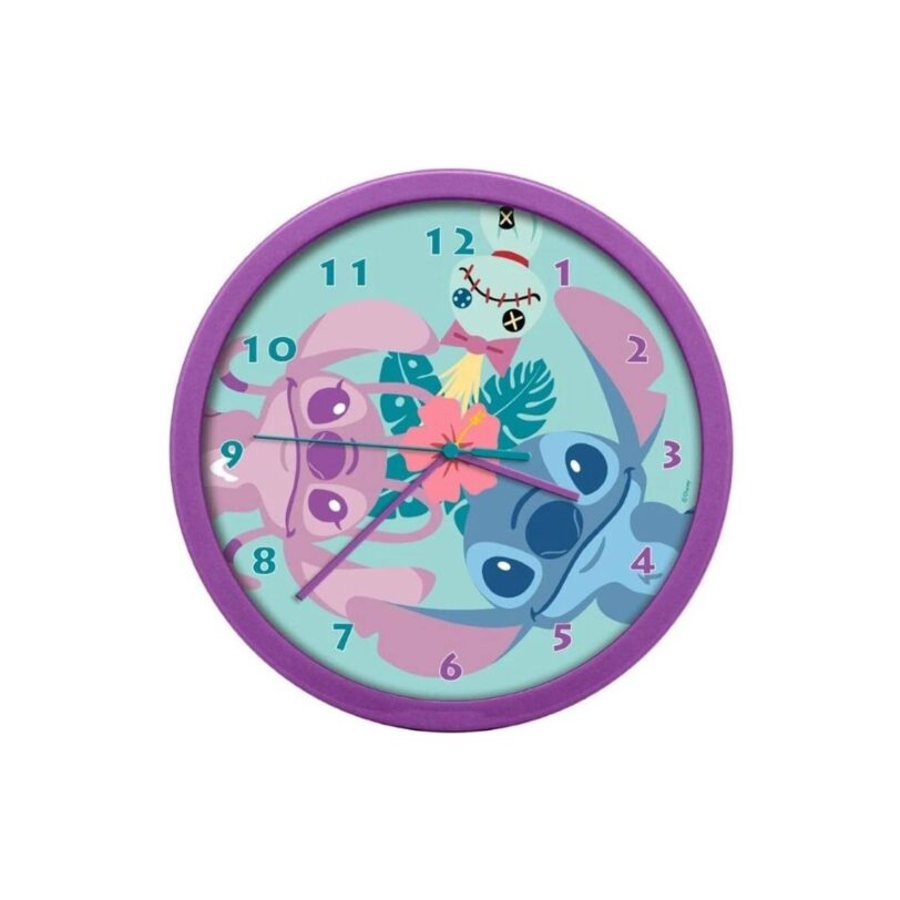 Оригинален Стенен часовник Lilo and Stitch LAS3098