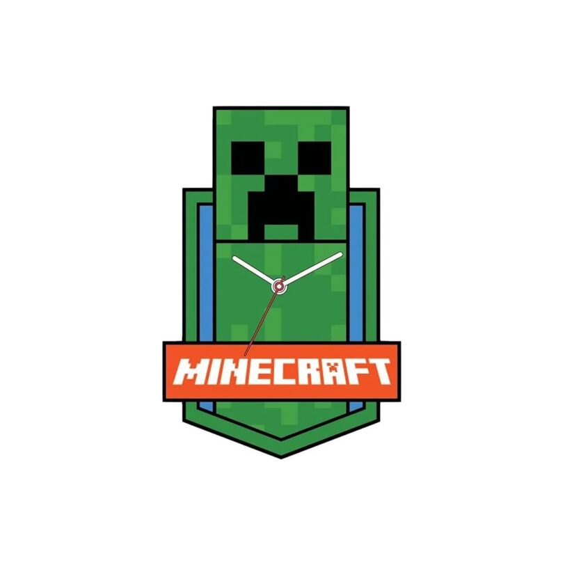 Оригинален Стенен часовник Minecraft MIN3023