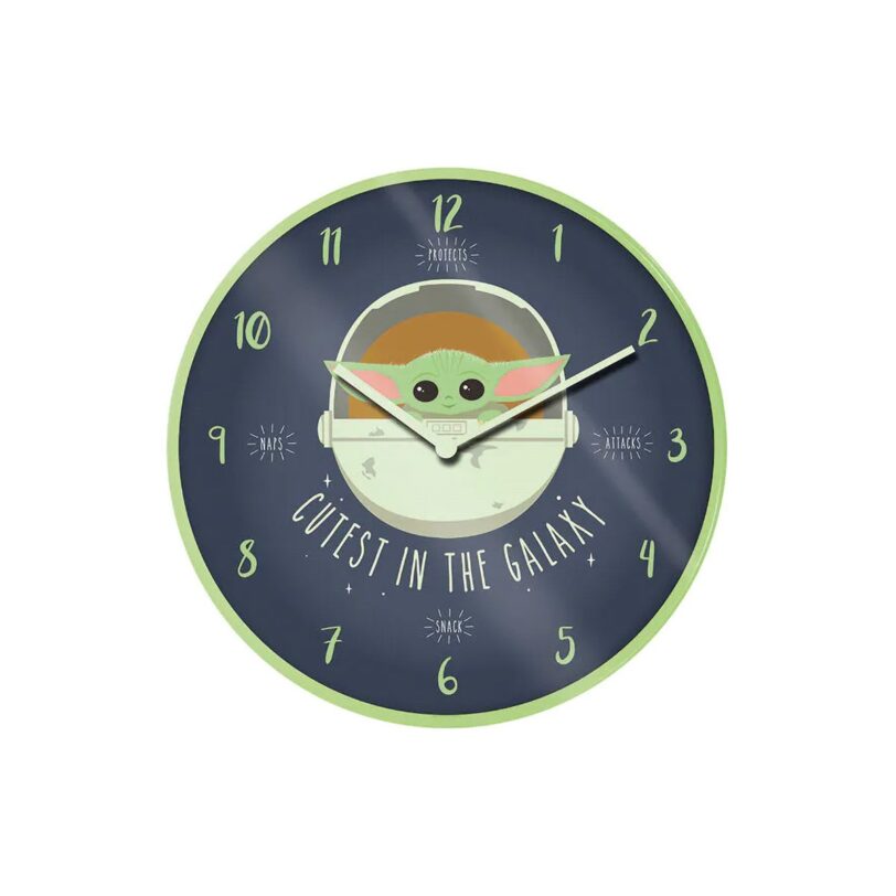 Оригинален Стенен часовник The Mandalorian LUGP85454