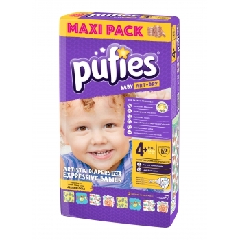 ПЕЛЕНИ ПУФИС АРТ N4+ МАКСИ+ Х 52 БР. цена