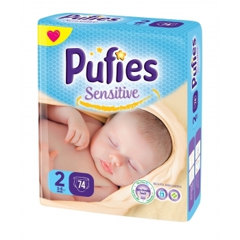 ПЕЛЕНИ ПУФИС СЕНЗИТИВ N2 МИНИ Х 74 БР. цена