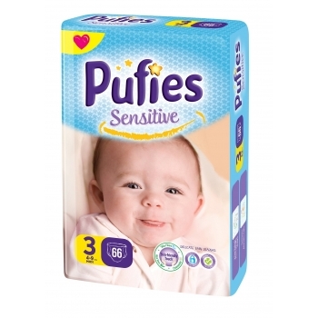 ПЕЛЕНИ ПУФИС СЕНЗИТИВ N3 МЕДИУМ Х 66 БР. цена