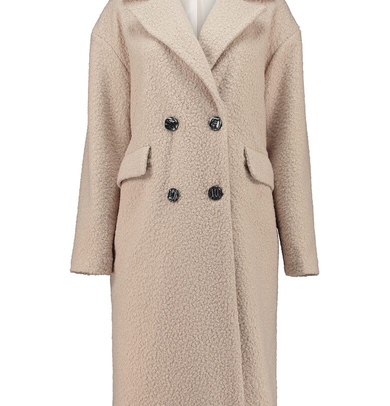 Палто с копчета - Тъмнобежово Hailys