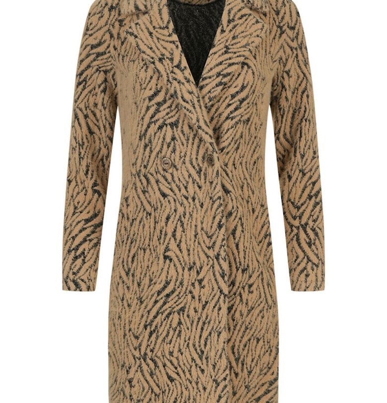 Палто с принт DiKa