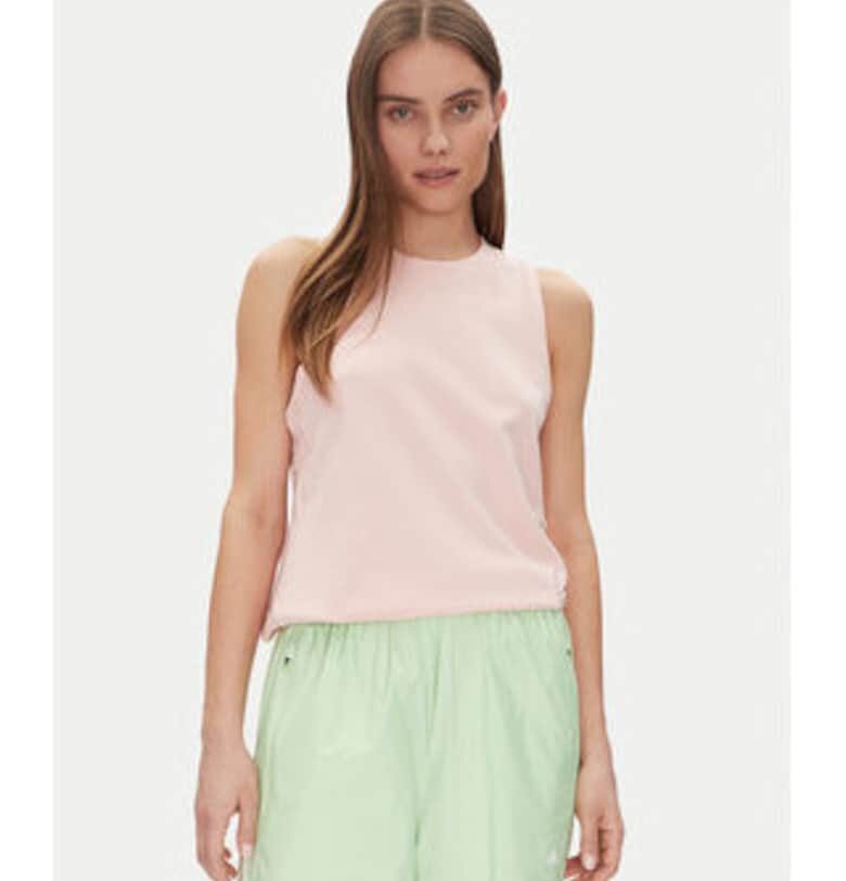 Памучен потник с кръгло деколте adidas