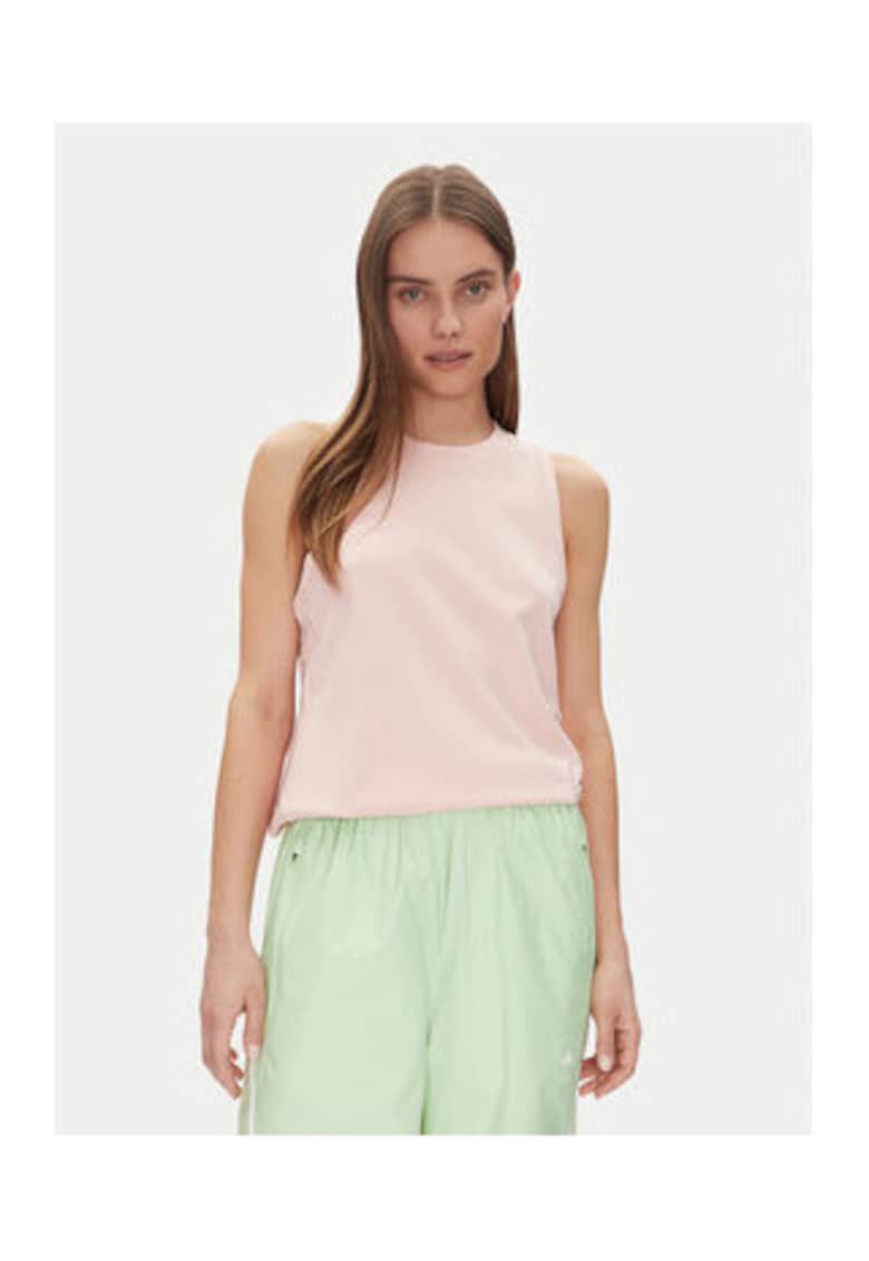 Памучен потник с кръгло деколте adidas