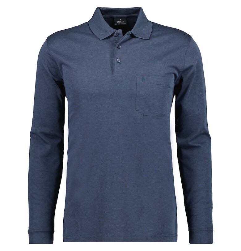 Памучна блуза с яка Ragman